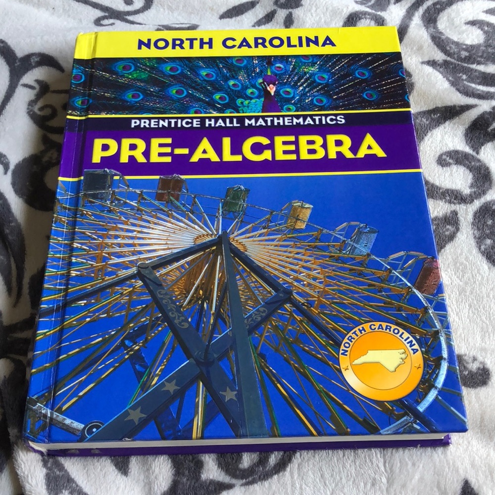 Pre-algebra textbook